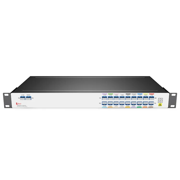 CWDM MUX DEMUX Rack 1U doppia fibra a 18 canali
