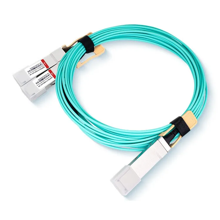 Cavo AOC breakout QSFP56 200G a 2X100G